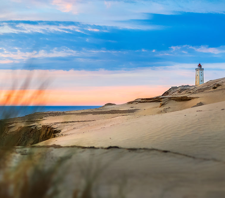 The,Lighthouse,Rubjerg,Knude,In,Denmark